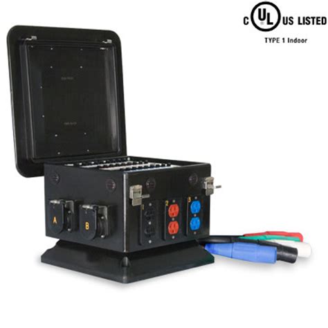 lex portable power distribution box|portable temporary power distribution box.